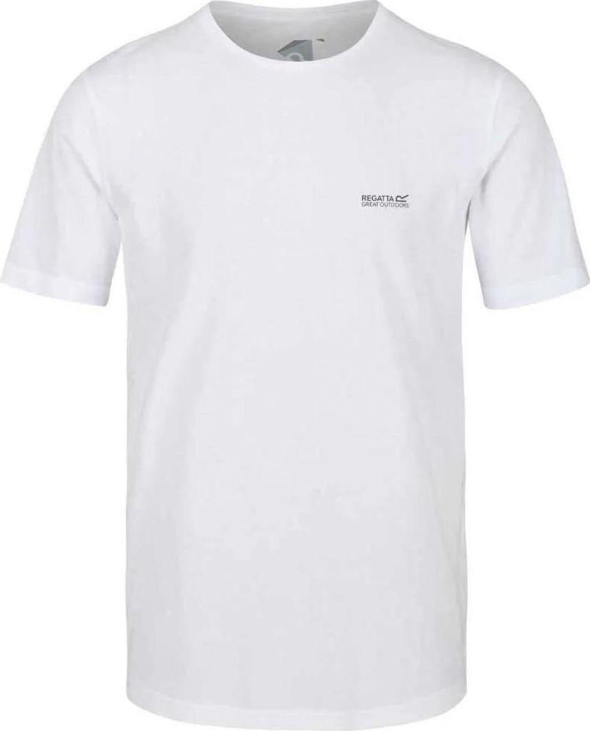 Regatta Tait Kurzarm-t-shirt Weiß L Herren Weiß L