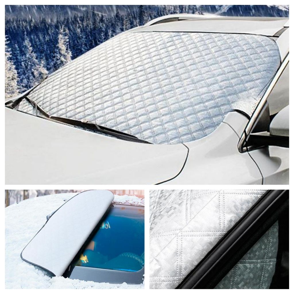 Autoabdeckung Frontscheibe Autoscheibe Frost Winter Schutz für