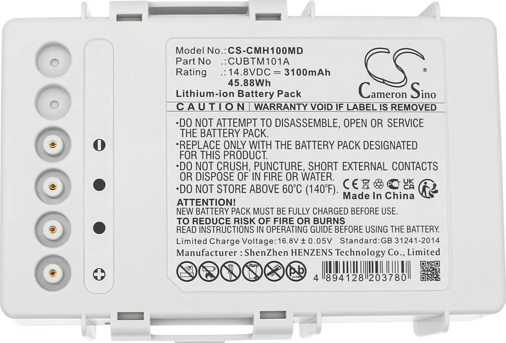 Réparer Défibrillateur LifeGain CU-HD1 - Batterie CUBTM101A Techtek