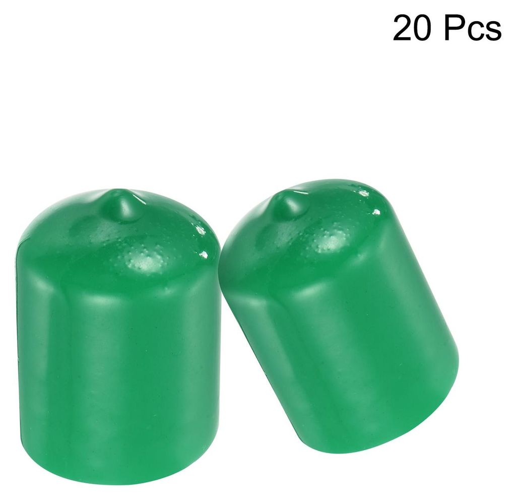 20 Stš¹ck Gummi Endkappen 22mm Innendurchm. Gummikappen Runde Schutzkappen Gummi Abdeckung Stopfen M?belgleiter Bolzen Gewindeschutz fš¹r Schra...