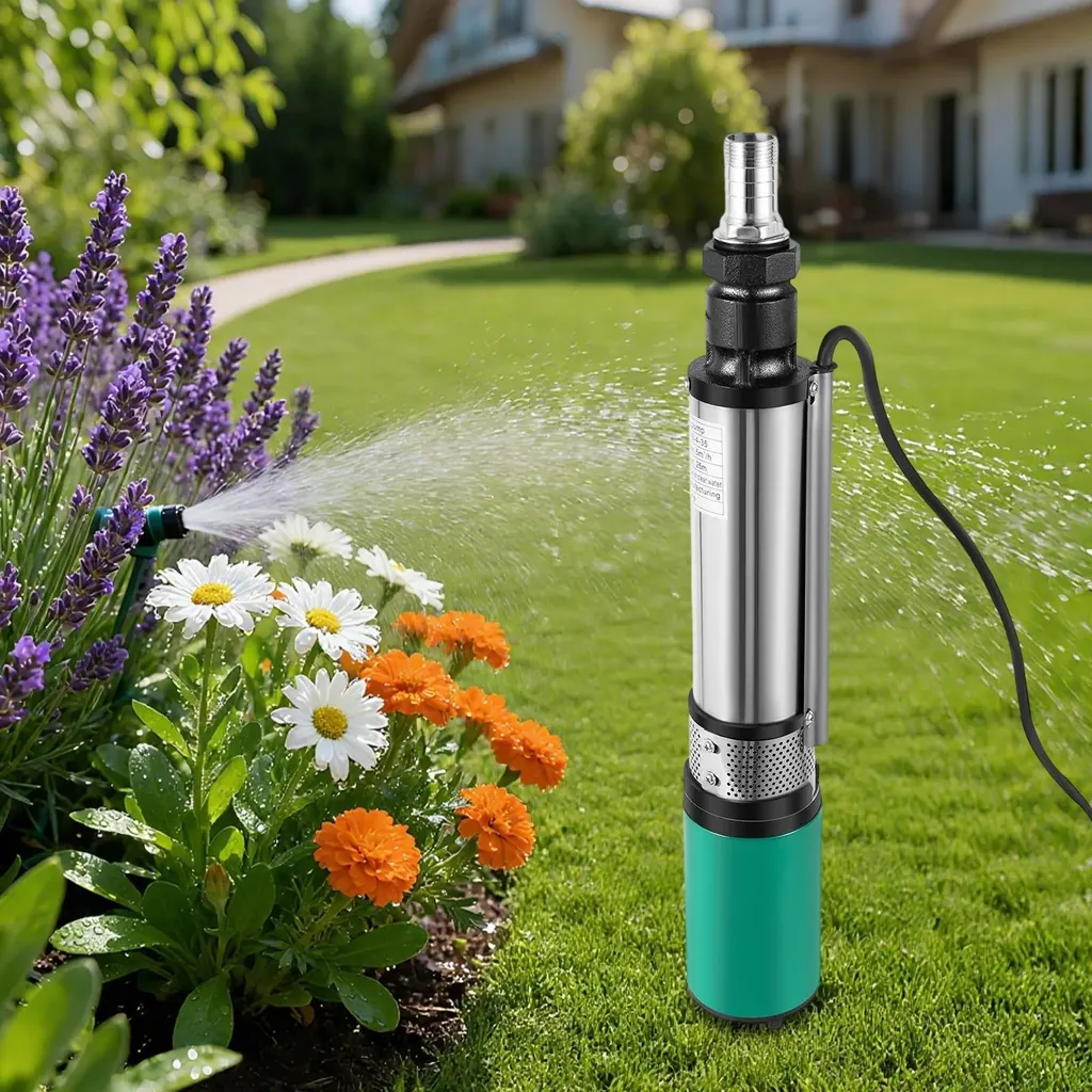 Pompe pour puits profond : solution pour puits étroits 220V 16m - 5