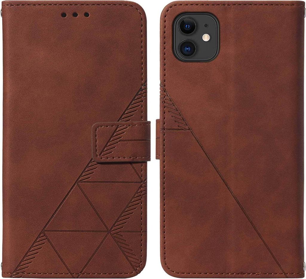 Flipové kožené pouzdro pro iPhone 11 peněženkový design Obrázek produktu 