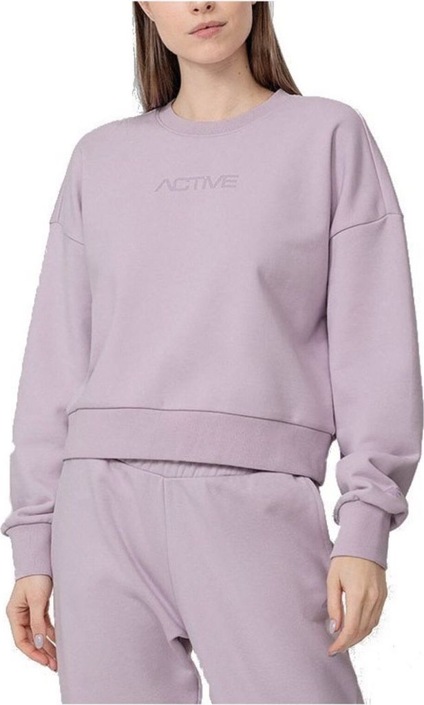 4F - Damen Sweatpullover - Sport Pullover, rosa