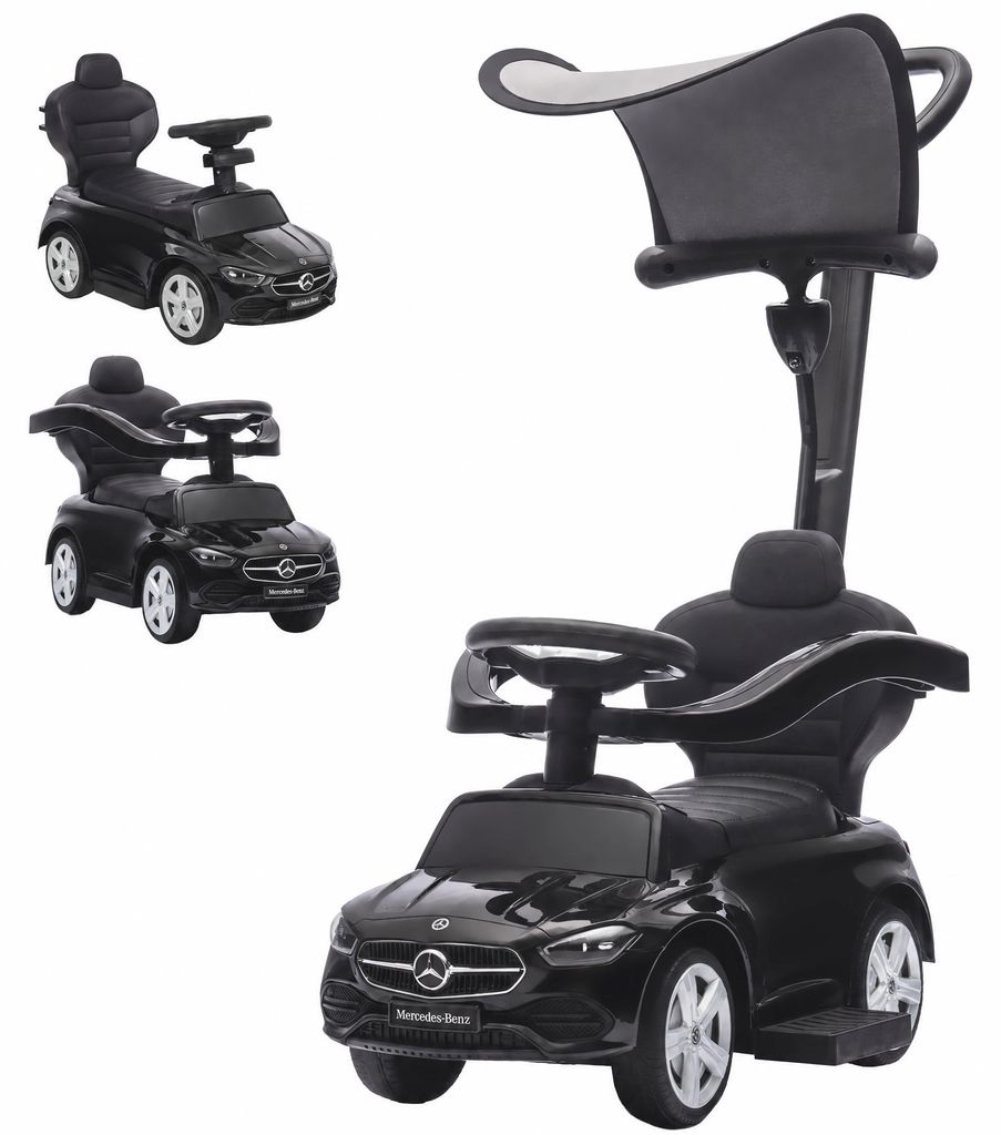 AIYAPLAY 3-in-1 Rutschauto mit Schiebstange Mercedes-Benz Produktbild 