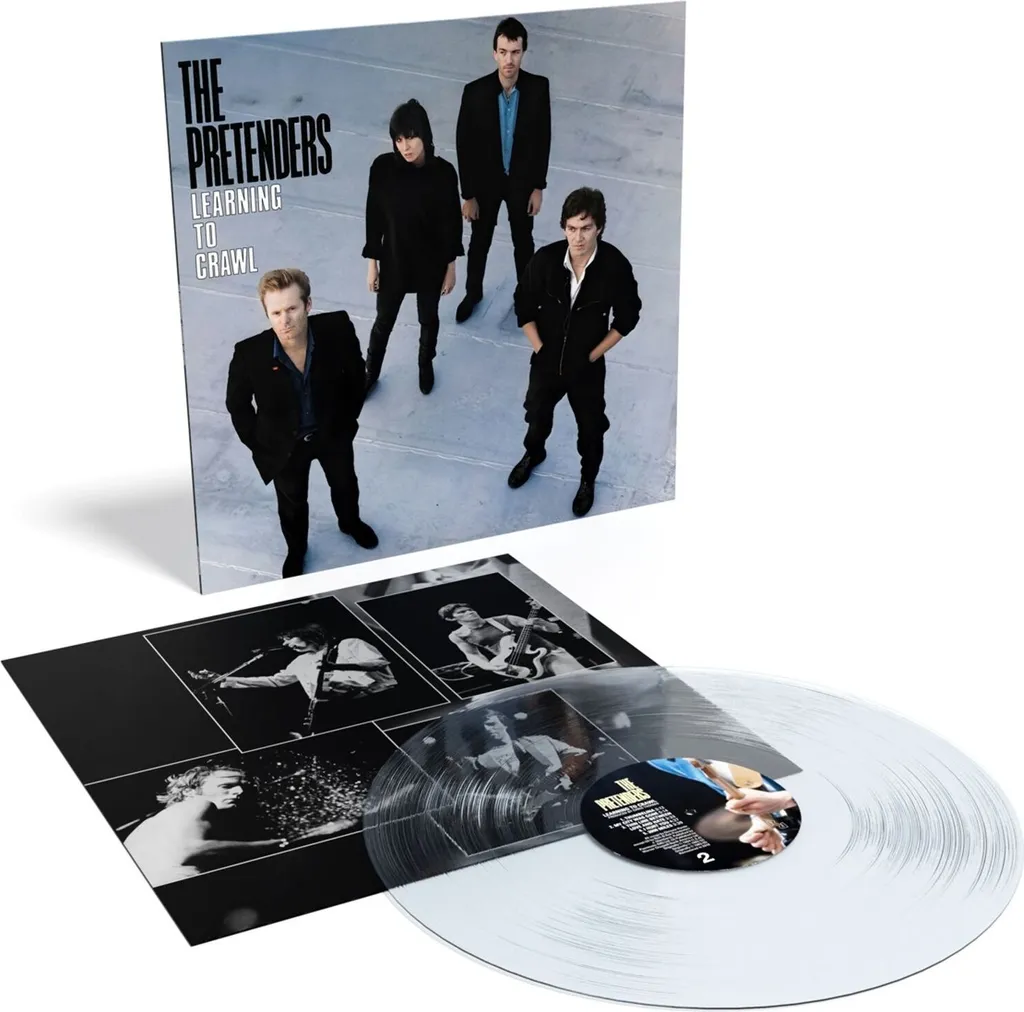 Vinyle The Pretenders Learning To Crawl Transparent Idéal pour Collection