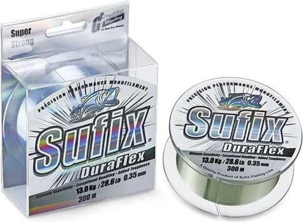 Sufix Duraflex Monofile Schnüre 300 M Blau 0.200 mm Blau 0.200 mm