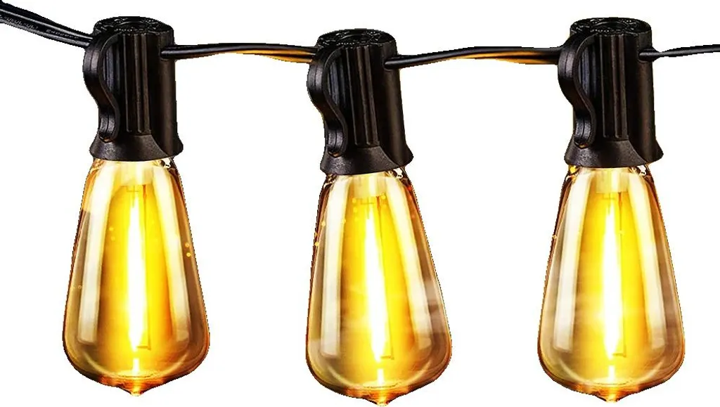 Guirlande lumineuse extérieur 26m étanche avec 50 ampoules G40