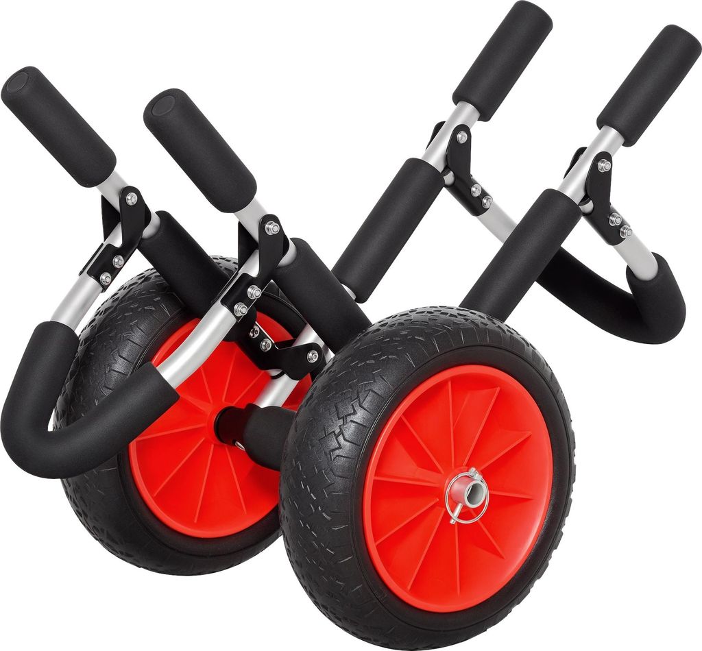 HOMCOM Surfwagen Surfboard Transportwagen klappbar Produktbild 