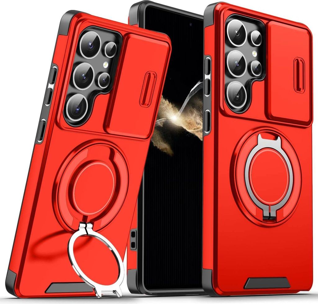 Handyhülle für Samsung Galaxy S25 Ultra Dual-Layer Stoßfest Produktbild 