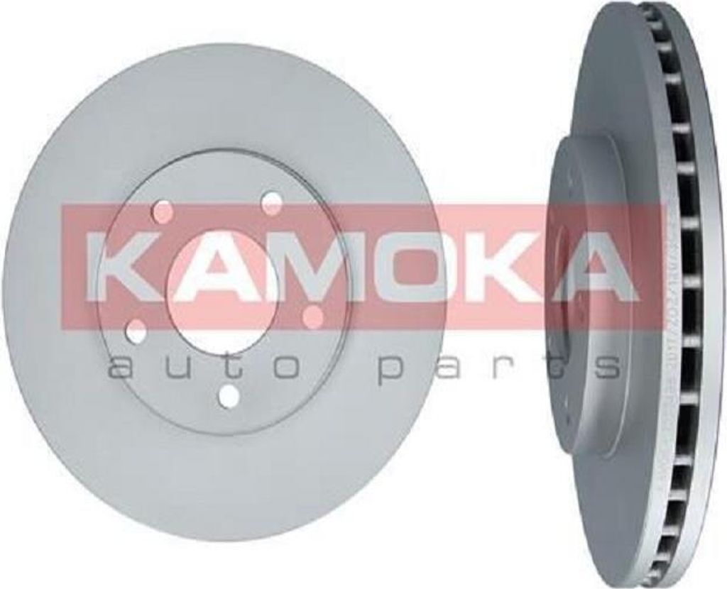 2x KAMOKA Bremsscheibe 1032498 vorne für NISSAN X-TRAIL (T30) ALMERA TINO (V10)