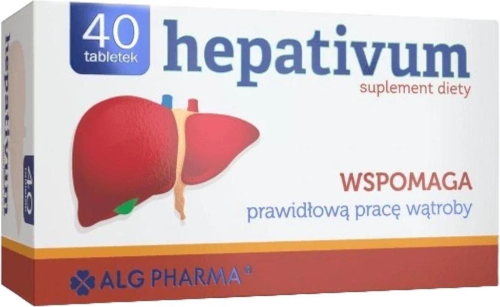 HEPATIVUM Leber-Cholin-Stoffwechsel Alg Pharma 40 Tab. Produktbild 