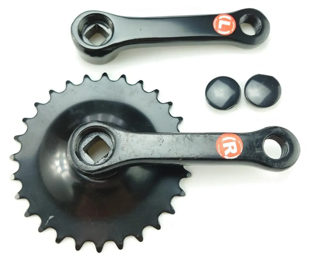 Pédalier 28T Imp Crank Set ORT Noir pour améliorer votre vélo VTT
