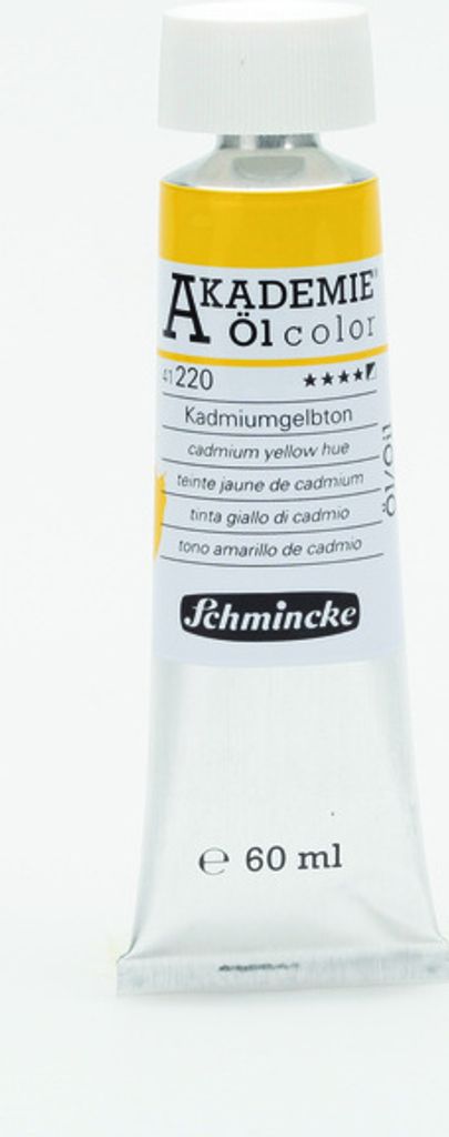 Schmincke 60ml AKADEMIE Öl color Kadmiumgelbton Öl 41 220 011