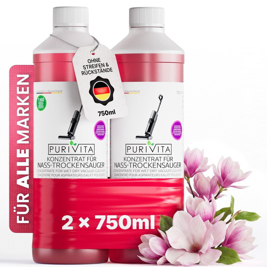 PURIVITA® Konzentrat für Nass-Trockensauger und Produktbild 