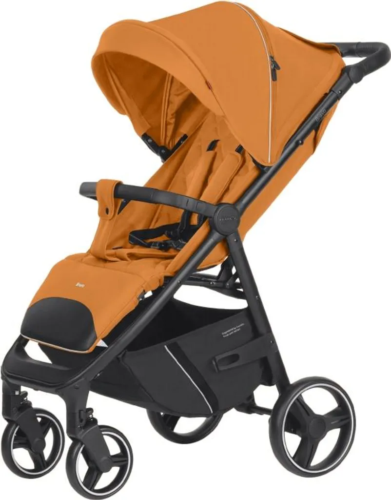 Poussette citadine Bravo 2023 ambre orange pour bébés et tout-petits