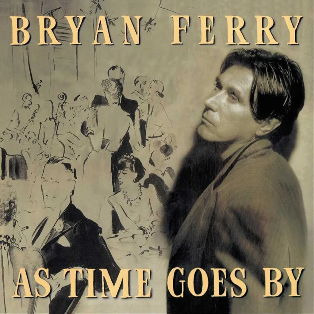 Bryan Ferry As Time Goes By LP Vinyle Or Couleur Édition Spéciale