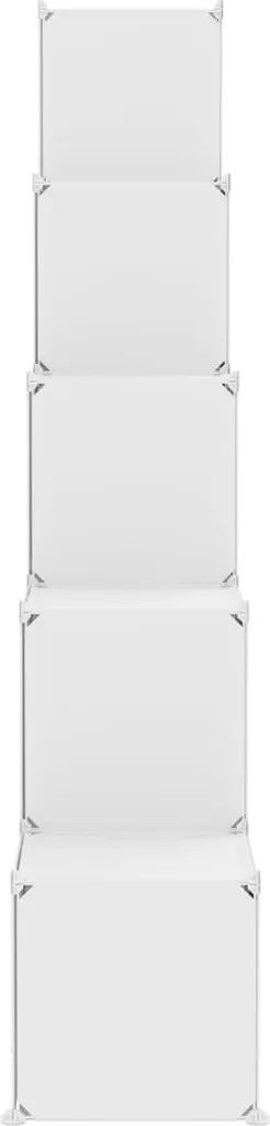 Étagère à cubes pour chambre enfant 15 compartiments modulables blancs - 4