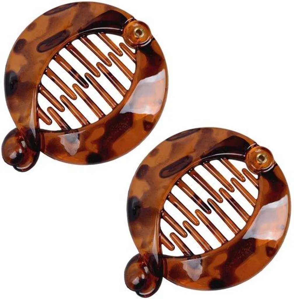 Barrettes Cheveux Fins : Finition Dorée et Perles Blanches Élégantes