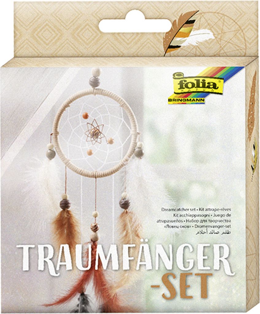 folia Bastelset Traumfänger Ethno terracotta Produktbild 1