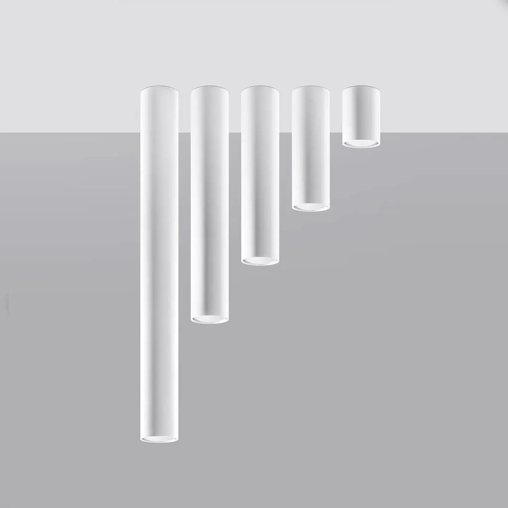 Lampada a soffitto LAGOS 40 bianco 1xGU10 10W acciaio 40x6x6cm Sollux Lighting - 4