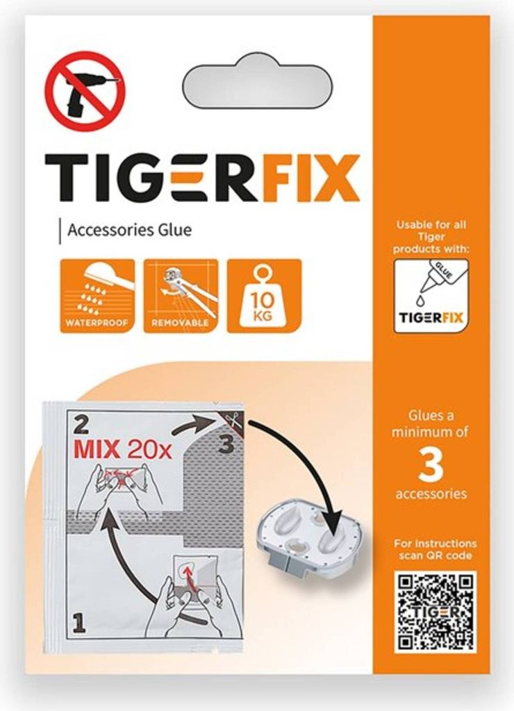 Tiger Tigerfix Klebesystem Nummer 1, zur einfachen Montage Produktbild 