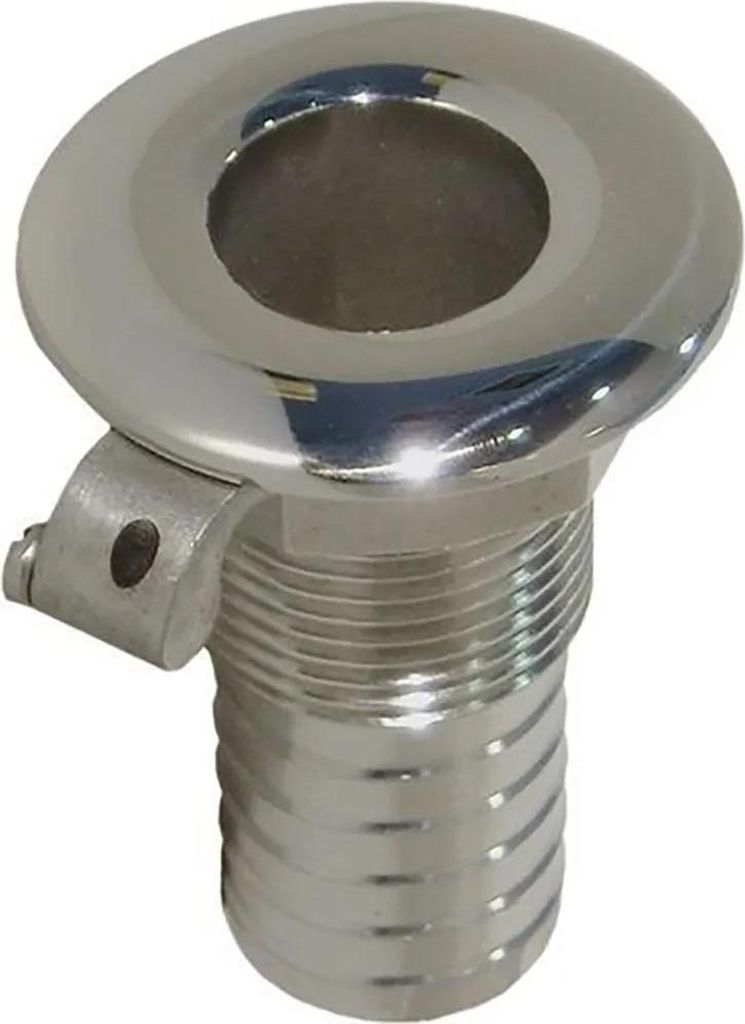 Goldenship Edelstahl Schlauchdurchführung Silber 1/2 ́ ́ Silber 1/2 ́ ́