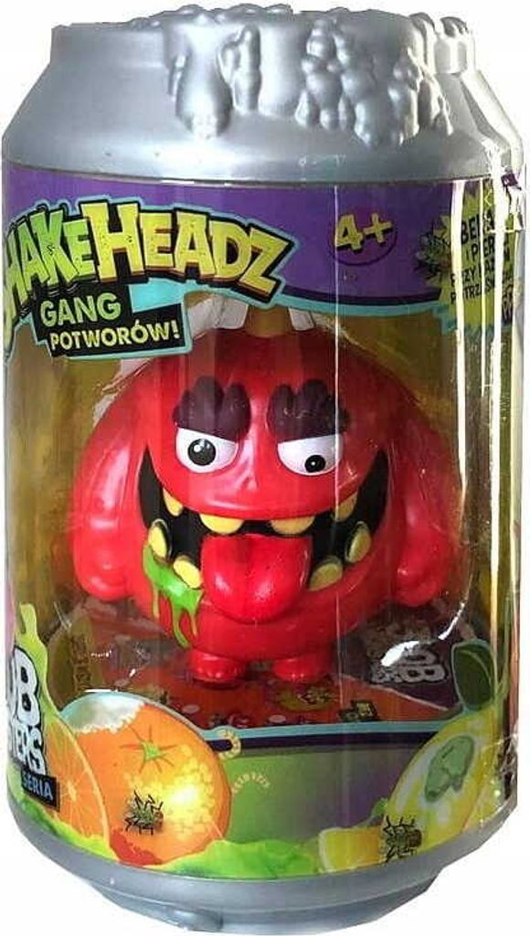 Figur Shakeheadz Bande von Monstern Ed rot Dumel