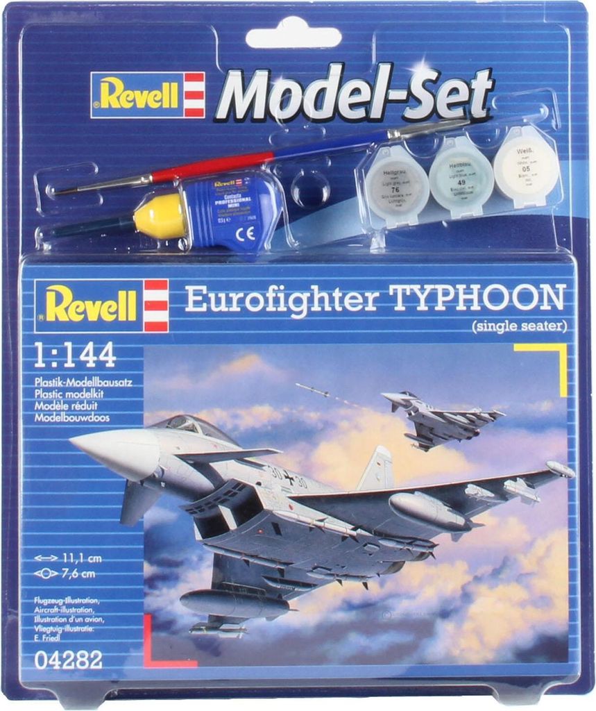 Revell Modellbausatz Eurofighter Typhoon Produktbild 