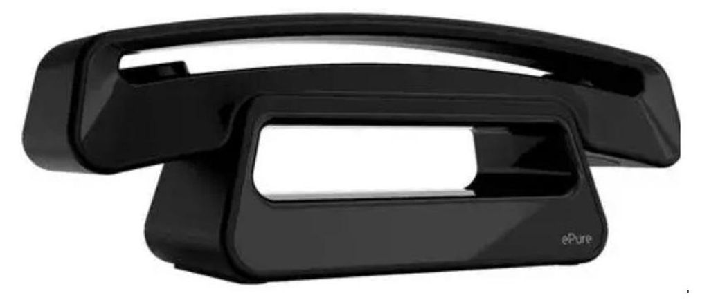 EPURE ICONIC - Téléphone sans fil Noir - Clavier EU - Image du produit 