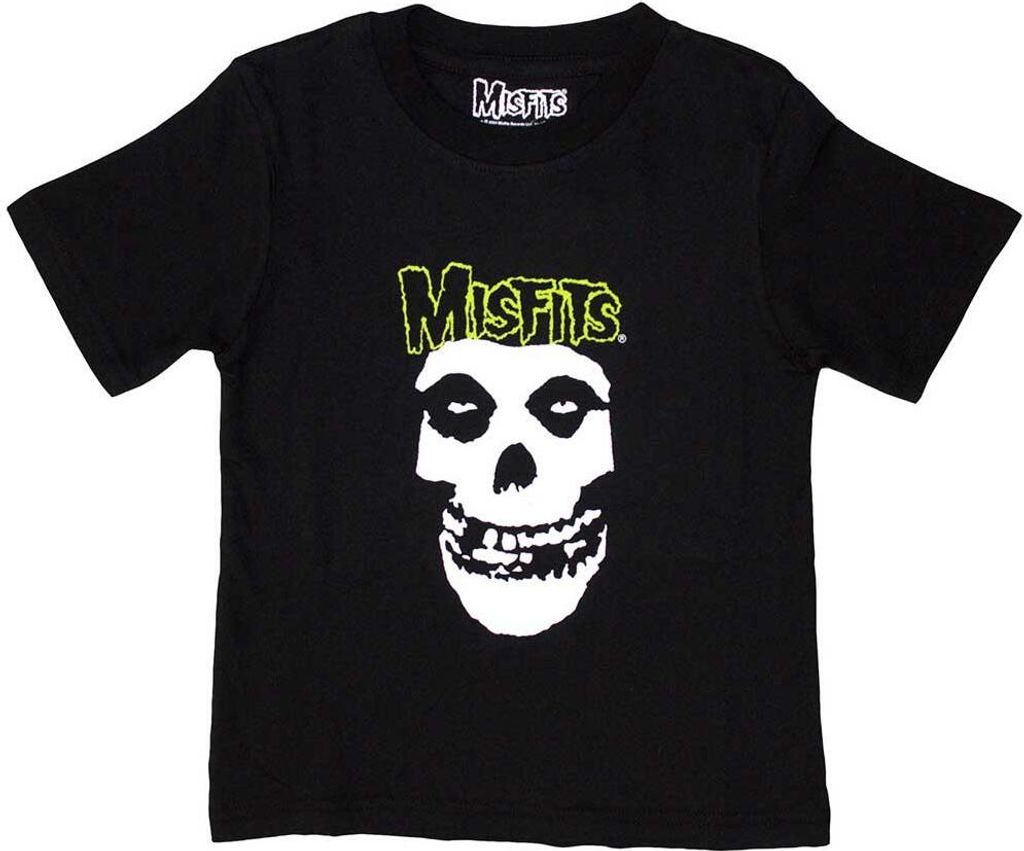 Misfits - T-Shirt für Kinder RO11957 (104) (Schwarz) Produktbild 
