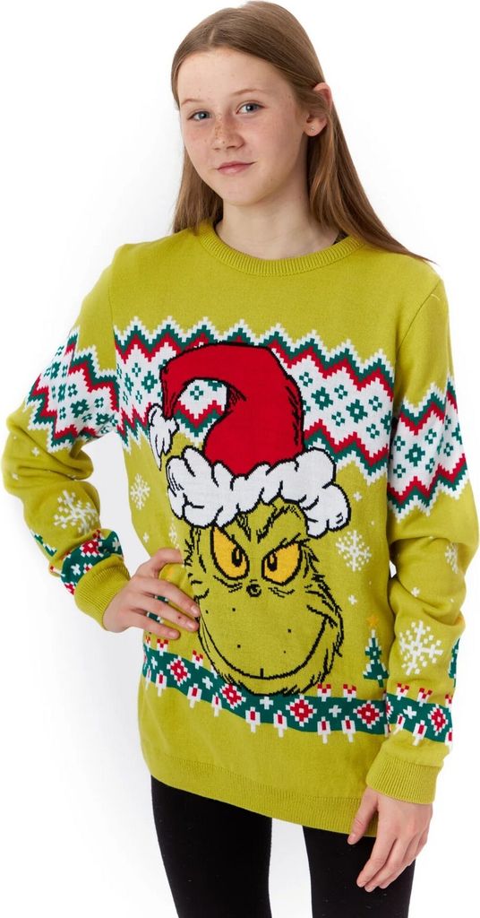 The Grinch - Pullover für Kinder - weihnachtliches Design Produktbild 3