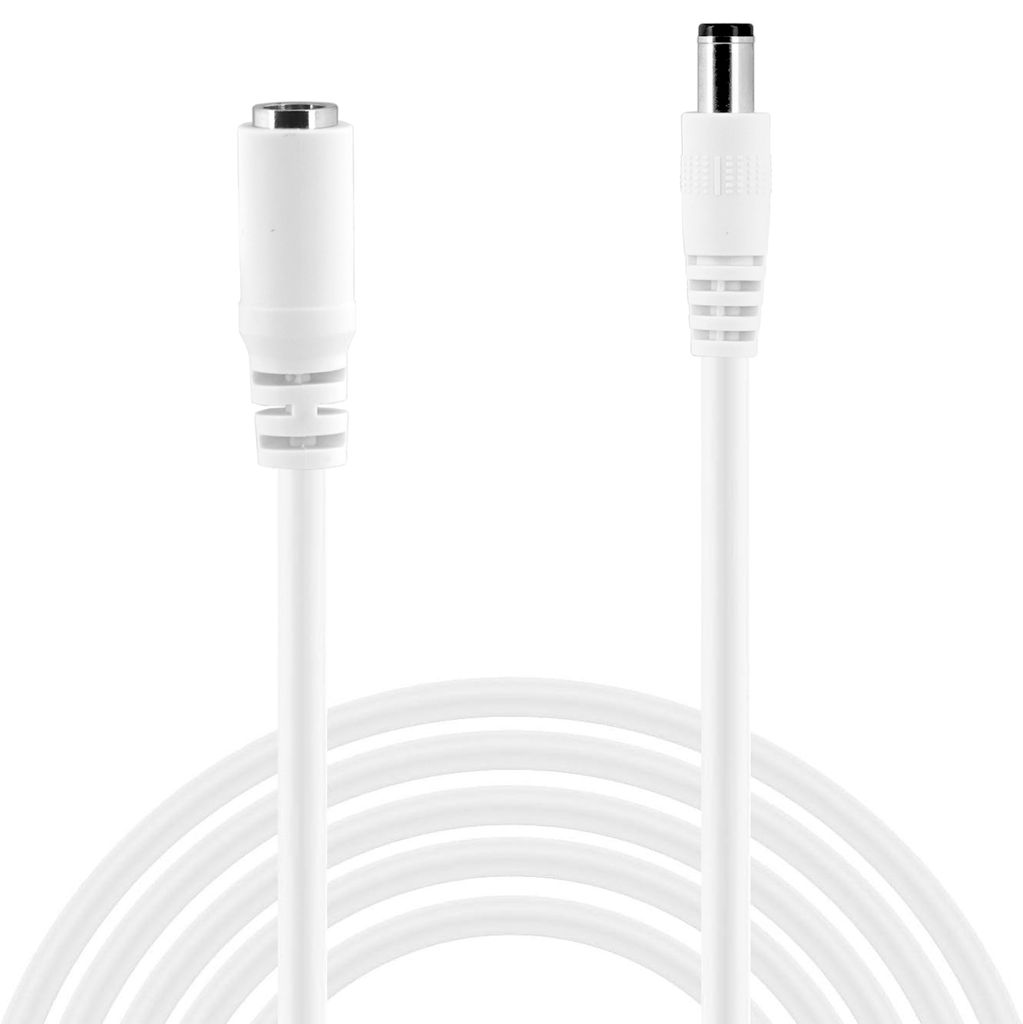 Wicked Chili 1x Verlängerungskabel kompatibel mit Philips Hue Play Lightbar Lampen, 3m Verlängerung, Kabel für original Netzadapter Playbar S021...