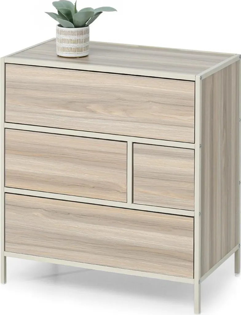 Occasione Cassettiera Stretta MAIRA Frassino Crema: Ordina Ora!