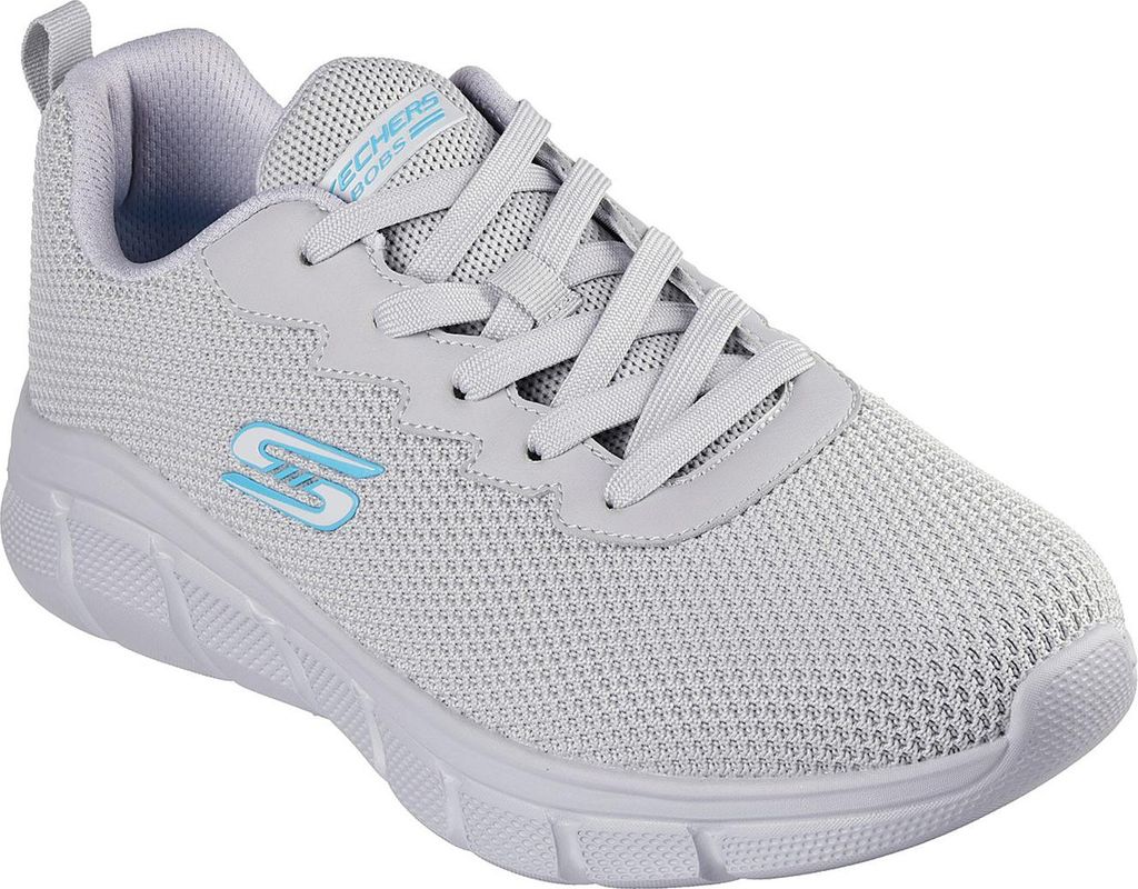 Skechers BOBS Sport B Flex - Chill Edge Herren Sneaker 118106 LTGY grau , Schuhgröße:45 EU