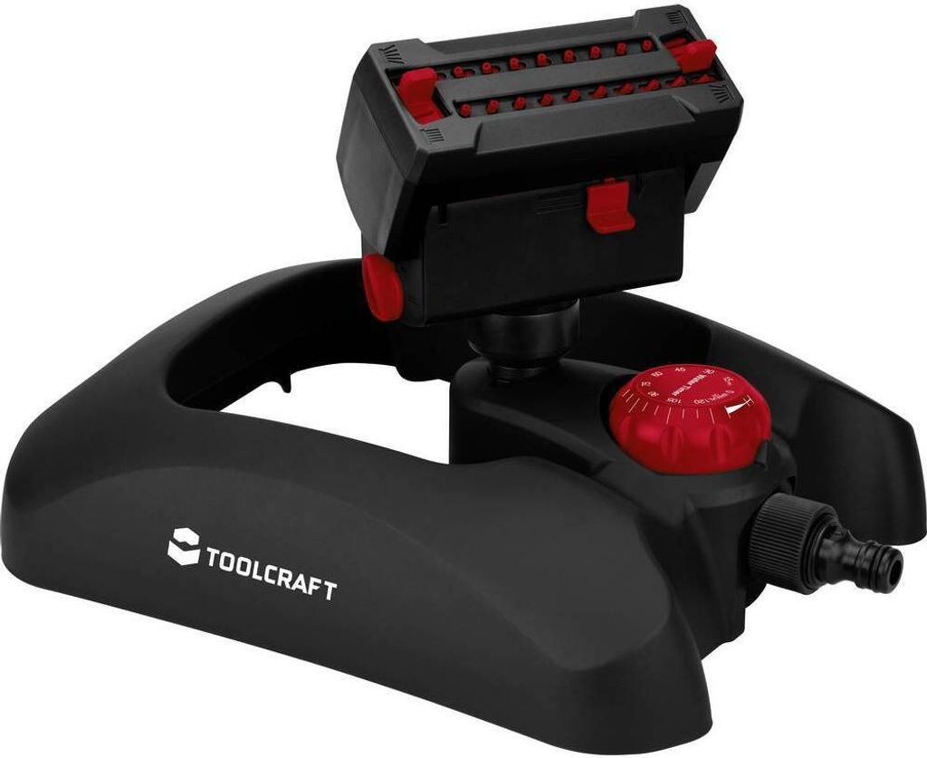 TOOLCRAFT 2302369 Viereckregner 378 m² (max.) Produktbild 