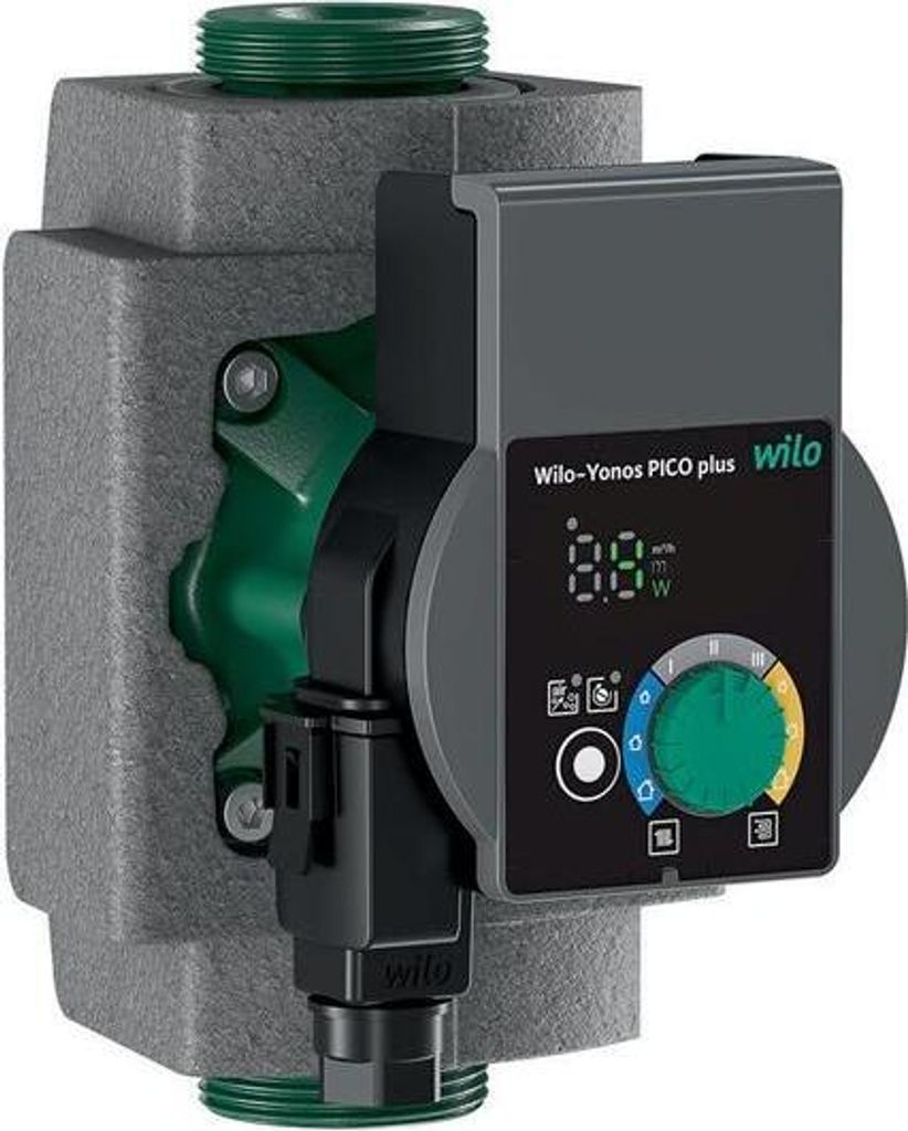Wilo Nassläufer-Hocheffizienzpumpe Yonos PICO plus 25/1-6-130, G11/2, 30W, 1 Stk.