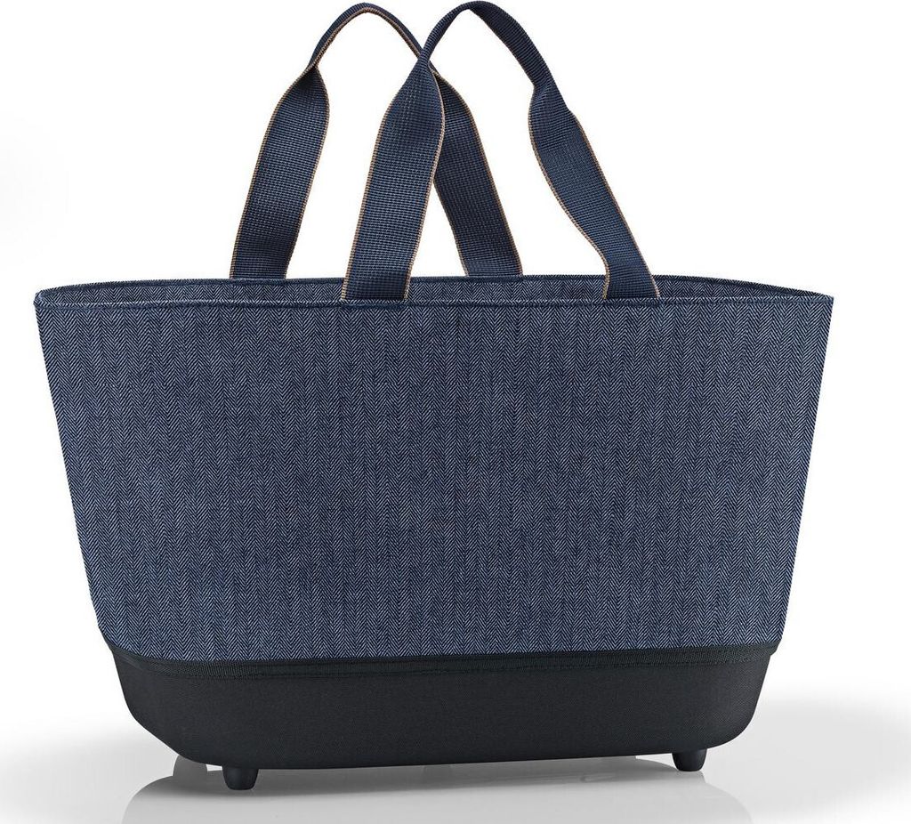 Reisenthel Shoppingbasket, Einkaufswagen, Schwarz, Blau, Immagine del prodotto 
