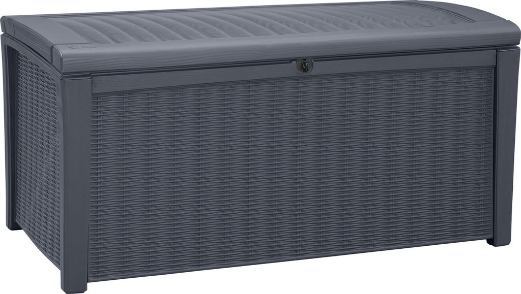 KETER Borneo Auflagen-Box 110G/416L graphit, Rattanoptik Produktbild 