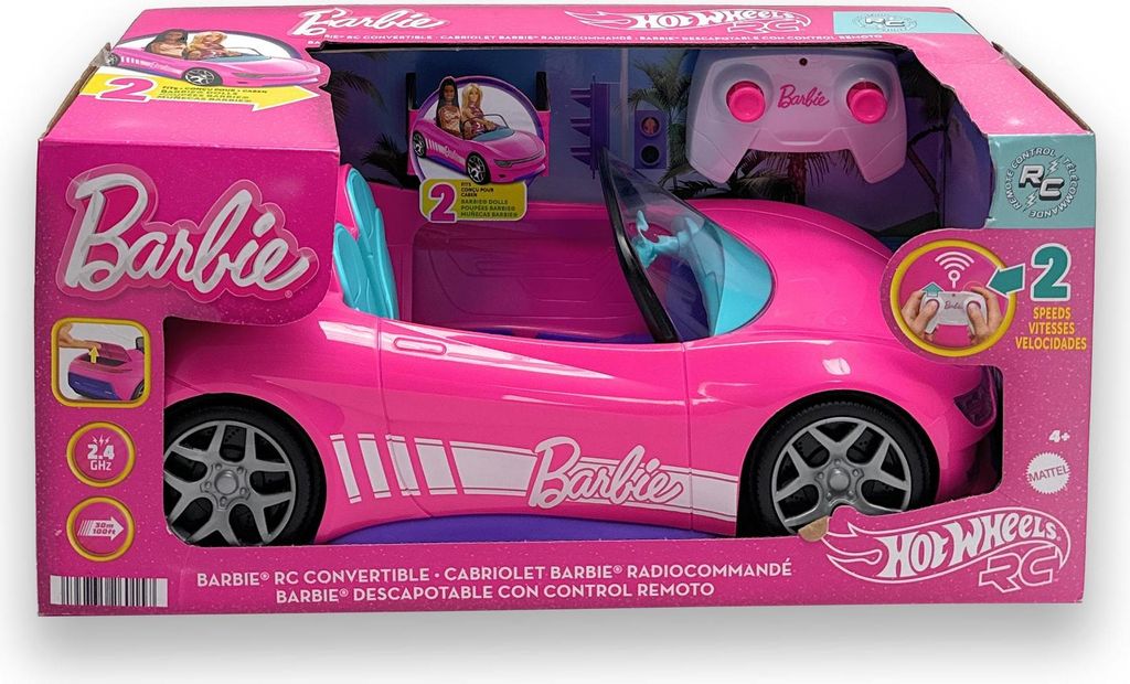 Hot Wheels Barbie Cabrio RC Produktbild 