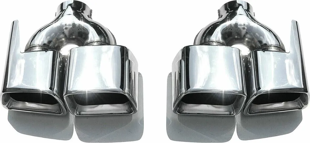 Embout d'échappement Mercedes Classe B 2011-2018 Double Inox Chrome