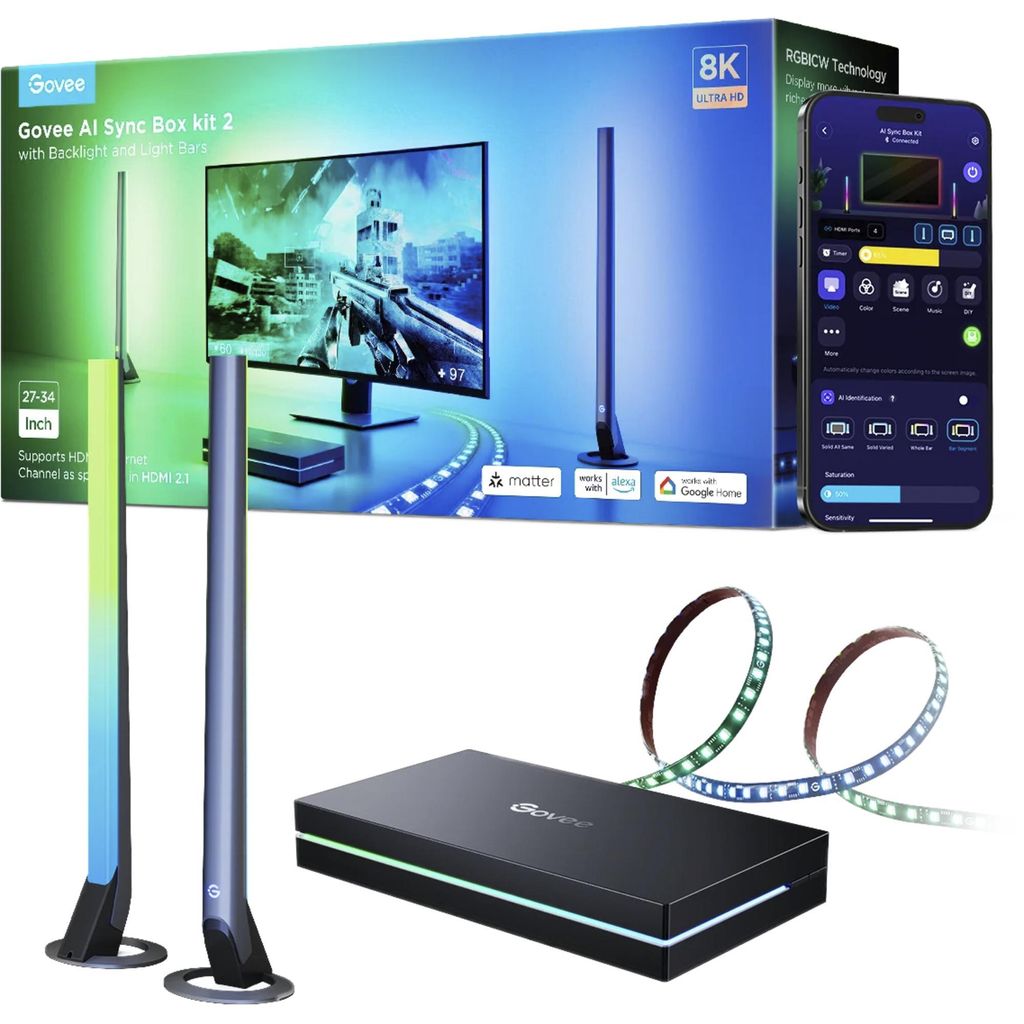 AI Sync Box Kit 2 (voor apparaten met een scherm van 27-34 Productafbeelding 