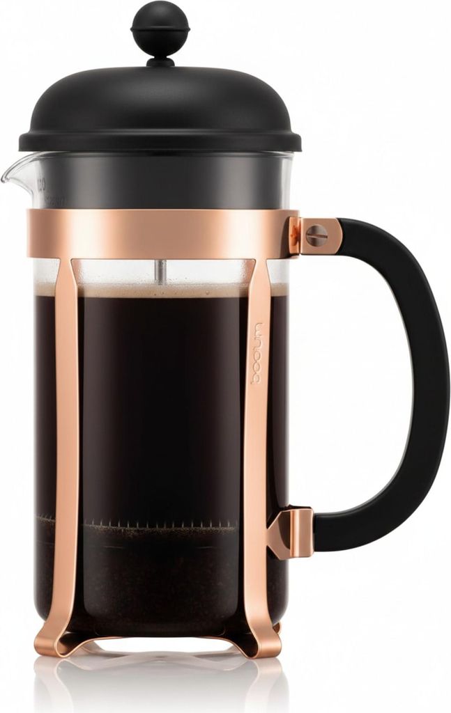 Bodum Caffettiera French Press System Kaffeebereiter 1,0l Kupfer
