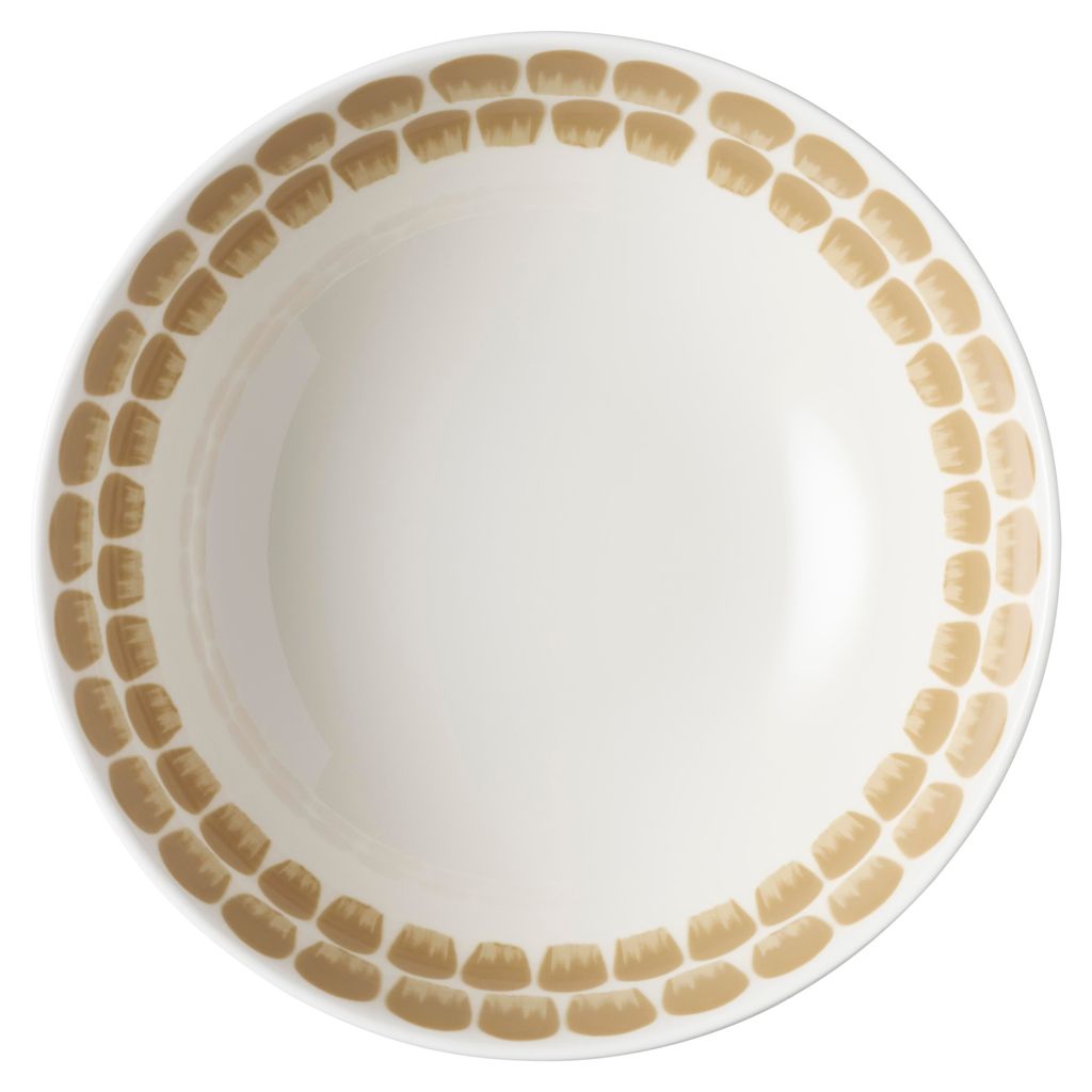 Arabia Tuokio plate deep 18cm beige 1070777