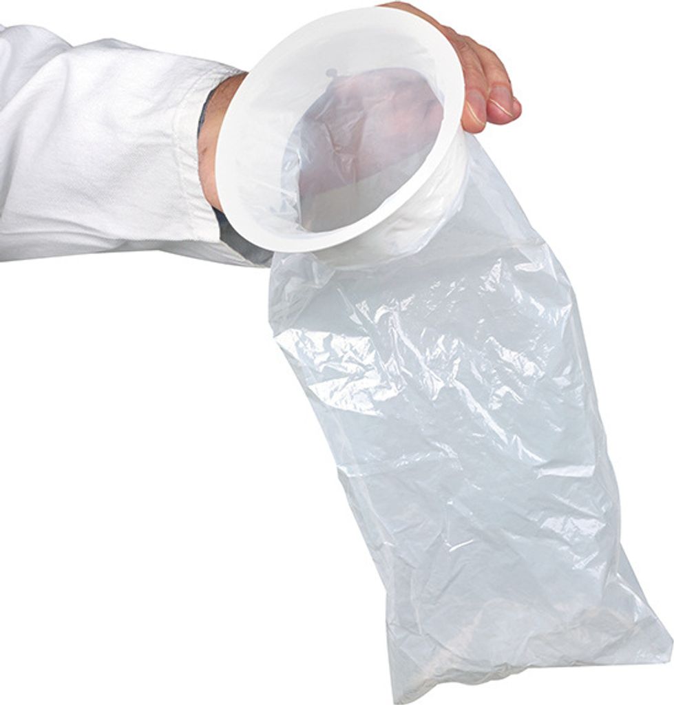 Mediware Spuckbeutel, mit Mundstück aus Polyethylen, Pack: Produktbild 