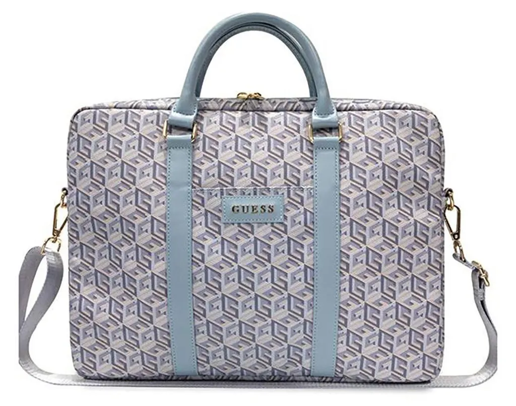 Guess Torba Gucb15Hgcfseb 16Niebieski/Blu Gcube Stripes