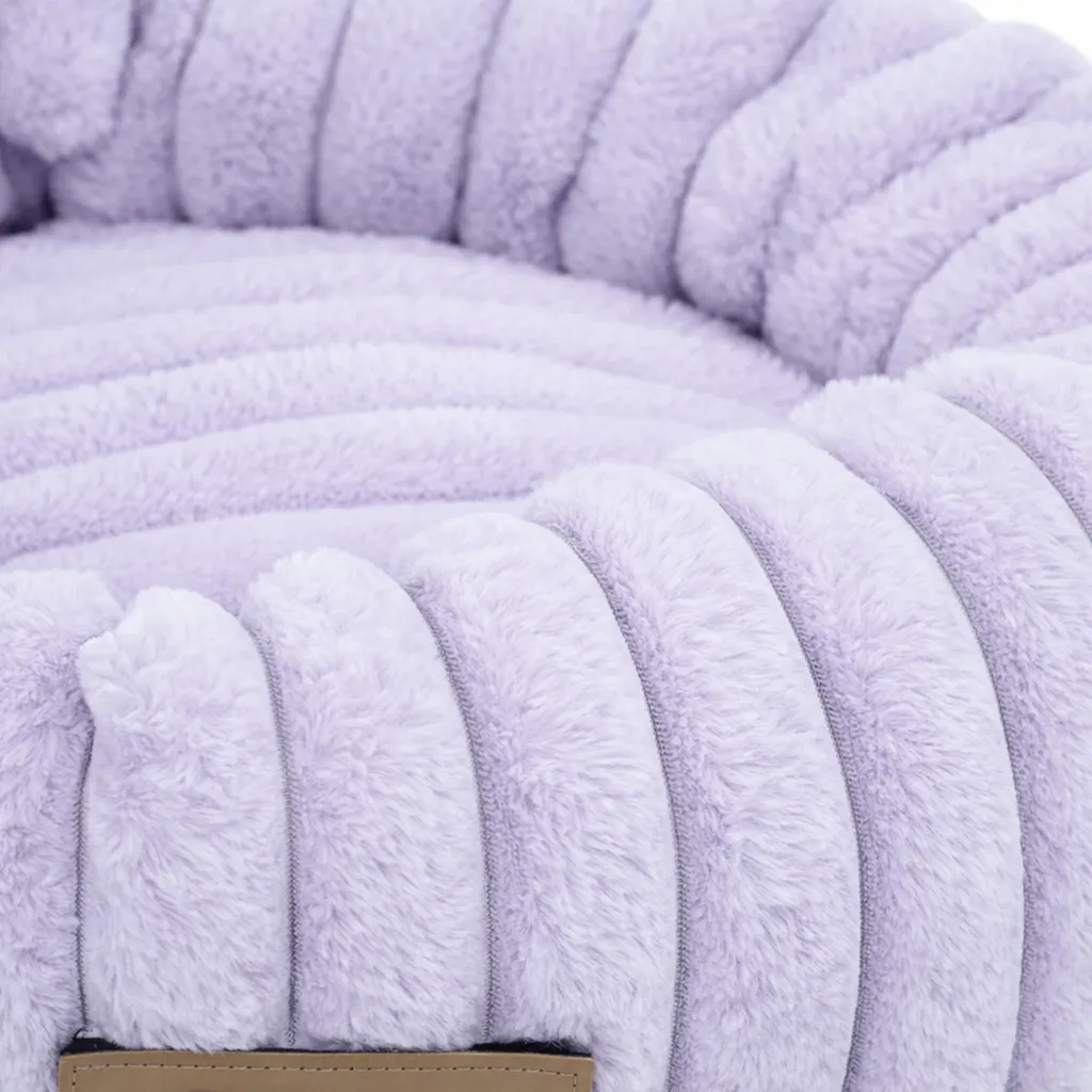 Dogeste Donut Cuccia Cane 50cm Rotonda | Cuscino Morbido e Lavabile - 7