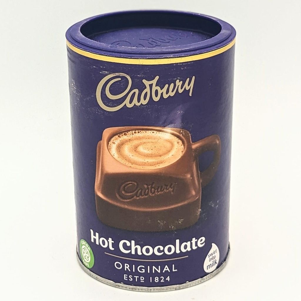 Cadbury's Heiße Schokolade, Original Produktbild 
