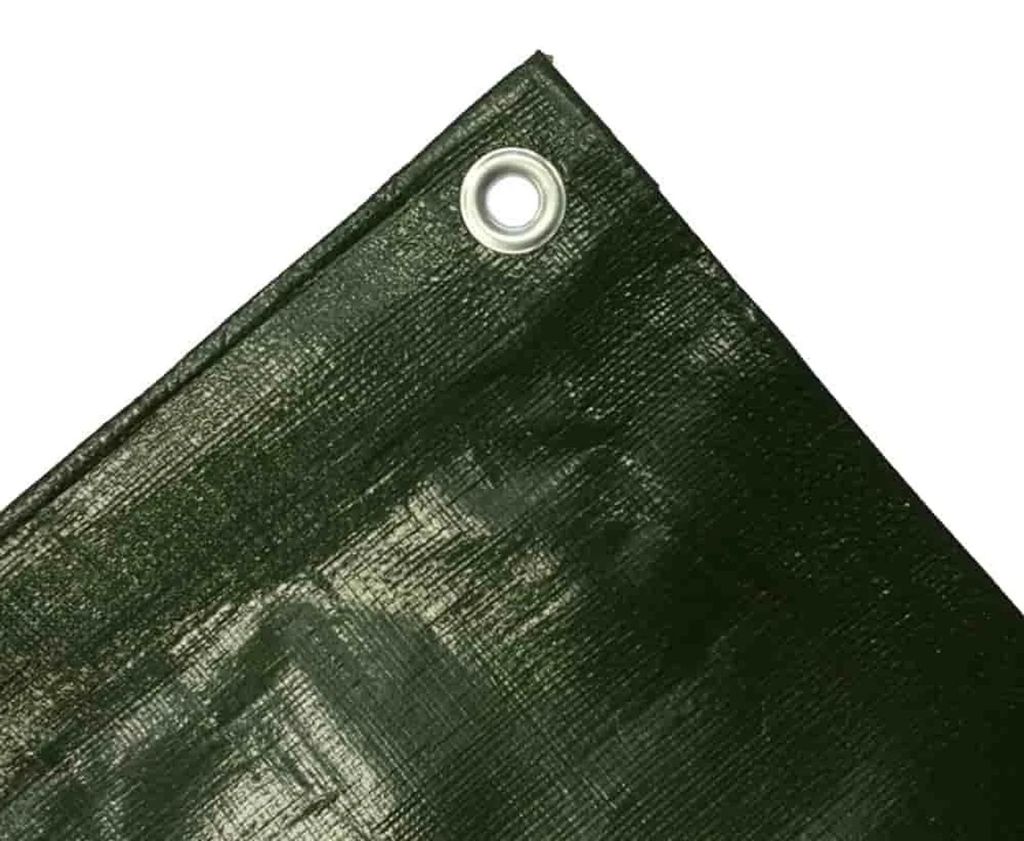 Telone in tessuto 5 x 7 m verde 280 g/m² modello 410507 Immagine del prodotto 