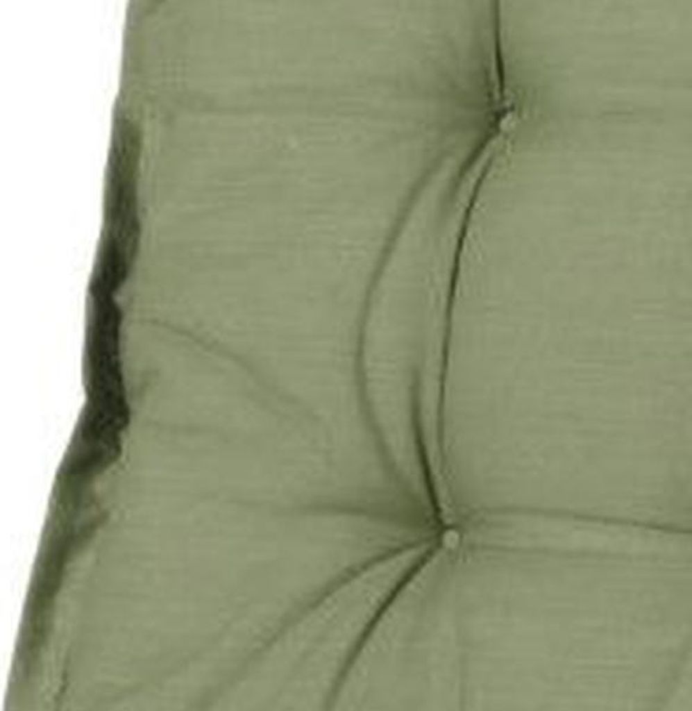 Kissen niedriger Rücken Basic grün 105 cm x 50 cm (4 Stück) Madison