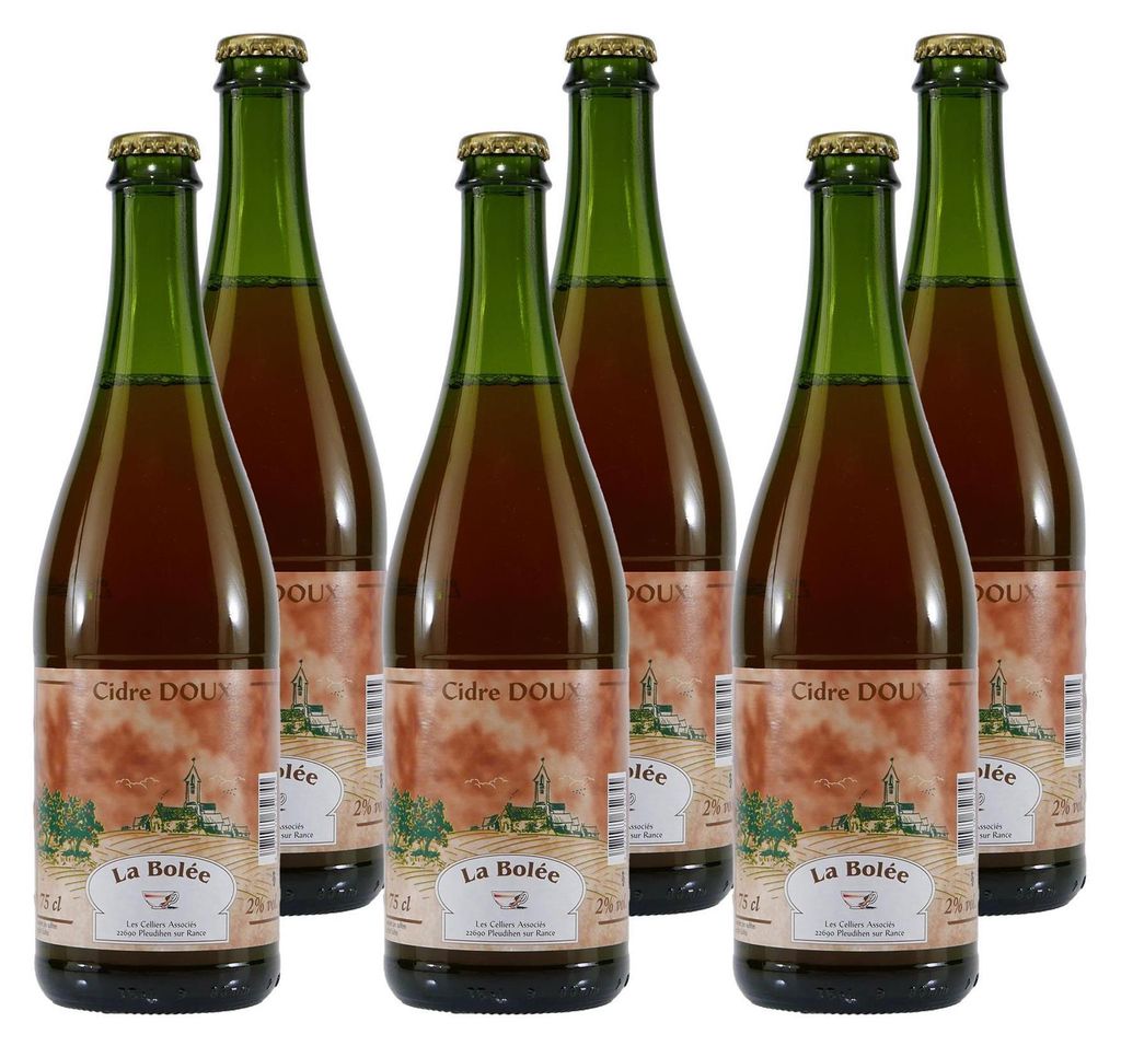 La Bolée Cidre -doux- (6 x 0,75L) Produktbild 